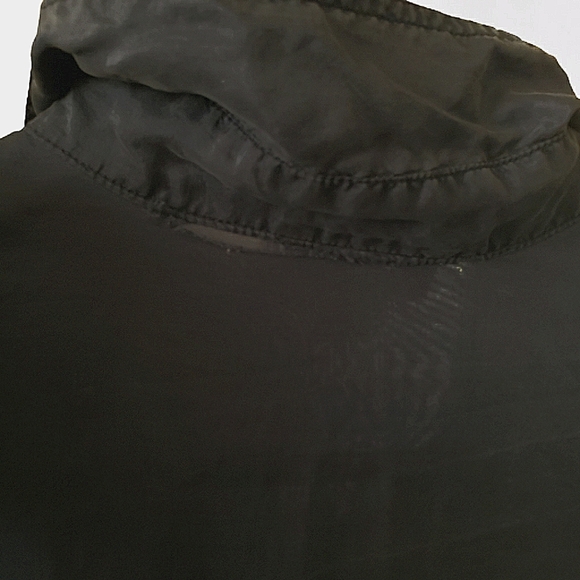 Silk Blue Foret Large Button Down - Picture 3 of 4